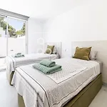 Coral, Chic Coastal Design, Saltwater Pool - By Oyoostays Torrevieja