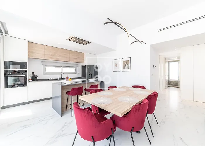 Coral, Chic Coastal Design, Saltwater Pool - By Oyoostays Torrevieja